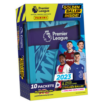 PANINI PREMIER LEAGUE 2022/2023 - plechová krabička (hranatá)