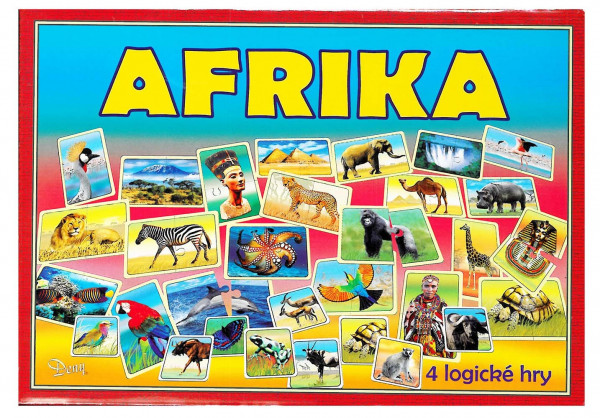 Deny Afrika společenská hra 4 varianty