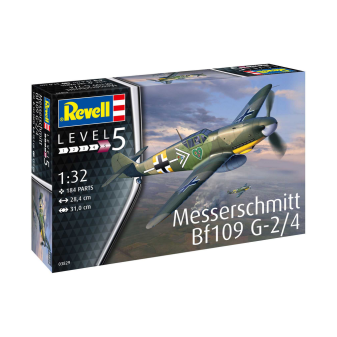 Revell Plastic ModelKit letadlo 03829 - Messerschmitt Bf109G-2/4 (1:32)Plastic ModelKit