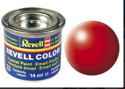 Revell 32332 barva emailová - hedvábná světle červená (luminous red silk)