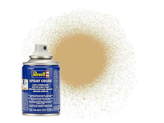 Revell Barva ve spreji - 34194, metalická zlatá (gold metallic)