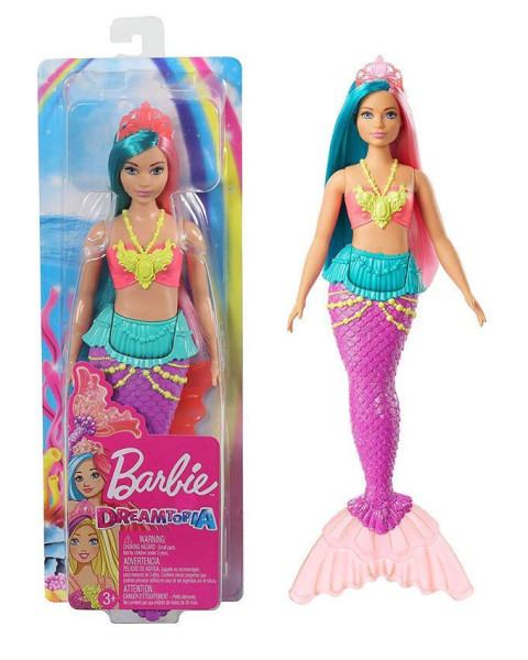 Mattel BRB Barbie Kouzelná mořská víla fialová GJK07