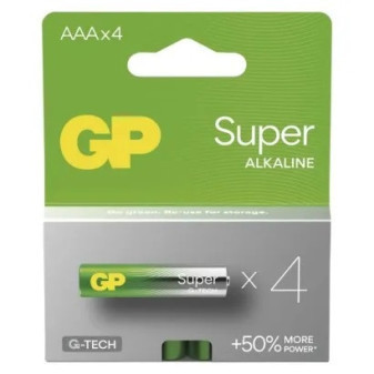 Emos Alkalická baterie GP Super AAA (LR03) 4ks