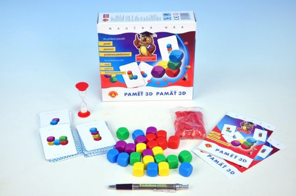 Pexi Paměť 3D společenská hra v krabici