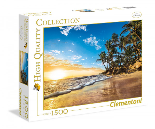 Clementoni Puzzle 1500 dílků Tropické východ slunce