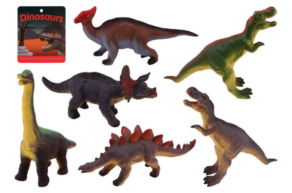 Dinosauři gumová zvířátka velké různé druhy