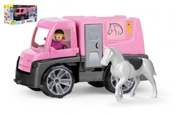 Lena Auto Truxx přeprava koní s figurkami plast 26cm