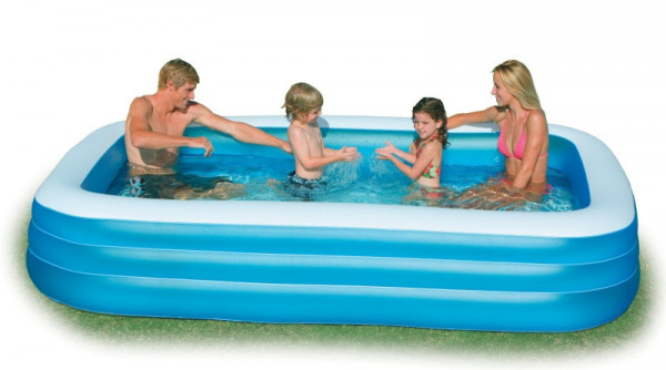 Intex 58484 bazén nafukovací centrum family rodinný velký 305 x 183 x 56 cm