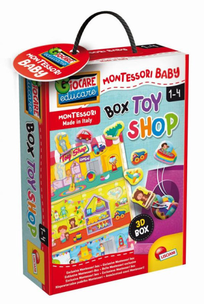 Lisciani Montessori baby box toy shop - Vkládačka hračky