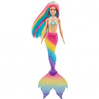 Mattel Barbie BRB  Duhová mořská panna GTF89