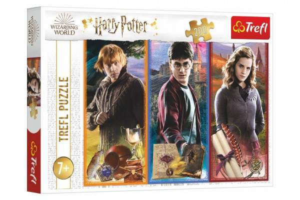 Trefl Puzzle Ve světě magie a čarodějnictví/Harry Potter 200 dílků