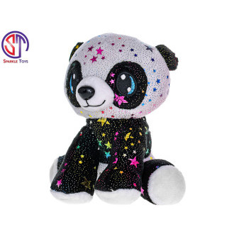Panda Star Sparkle plyšová 16cm sedící 0m+ v sáčku