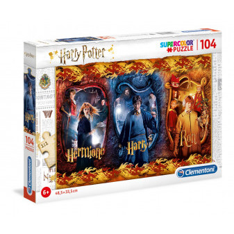 Clementoni 61885 Puzzle Supercolor Harry Potter 104 dílků
