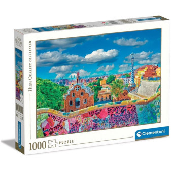 Clementoni 39744 puzzle 1000 dílků Par Guell Barcelona