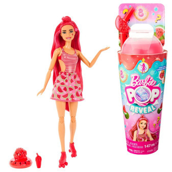 Mattel Barbie Pop Reveal šťavnaté ovoce - melounová tříšť HNW43