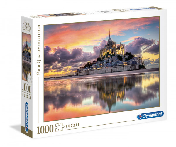 Clementoni 39367 Puzzle Mont Saint-Michel 1000 dílků