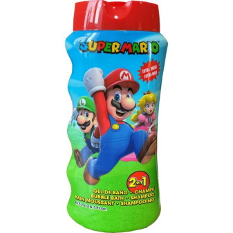 Super Mario 2v1 šampon a pěna do koupele 475 ml