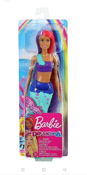 Mattel BRB Barbie Kouzelná mořská víla zelená GJK07