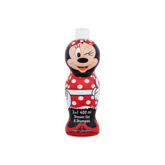 Disney Minnie Mouse sprchový gel a šampon 2v1 400 ml
