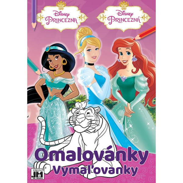 Models Omalovánky A4 Disney Princezny