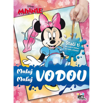Models Maluj vodou Minnie A4