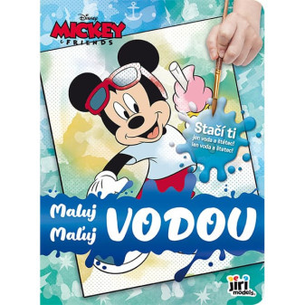 Models Maluj vodou Mickey A4