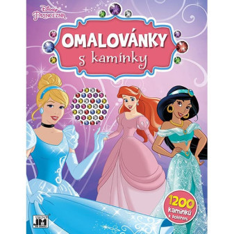 Models Omalovánky s kamínky Disney Princezny
