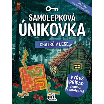Models Samolepková únikovka Chatrč v lese