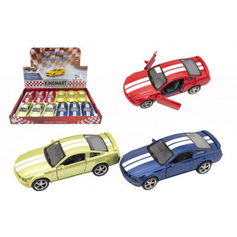 Auto Kinsmart 2006 Ford Mustang GT 1:38 12,5cm kov/plast 4 barvy na zpětné natažení