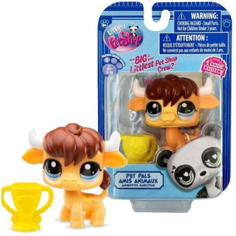 Littlest Pet Shop 1 figurka - býček