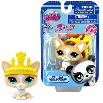 Littlest Pet Shop 1 figurka - pejsek Corgi