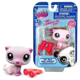 Littlest Pet Shop 1 figurka - vydra