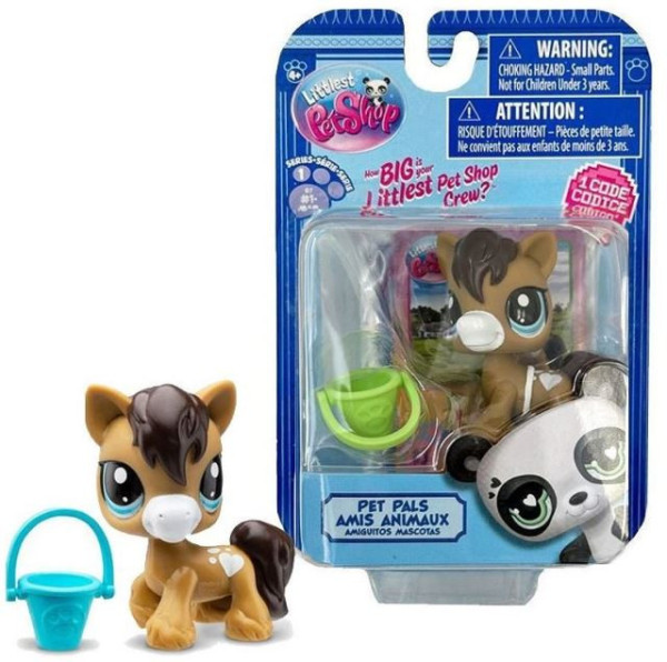 Littlest Pet Shop 1 figurka - koník