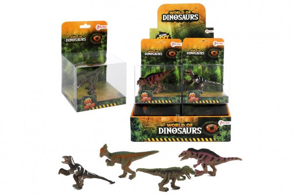 Dinosaurus plast 7cm 4 druhy v krabičce