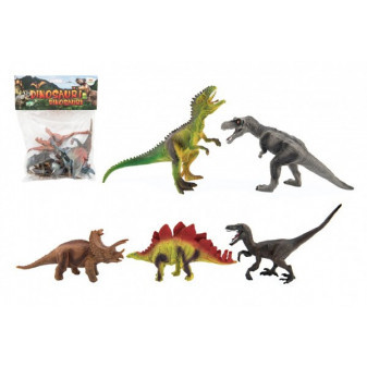 Dinosaurus plast 15-18cm 5ks v sáčku