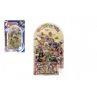 Pinball ZOO hlavolam plast  2 druhy