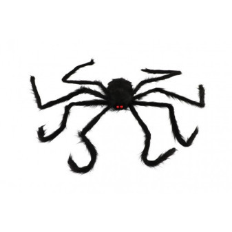 Pavouk velký plyš 125x8cm v sáčku 22x24x7cm