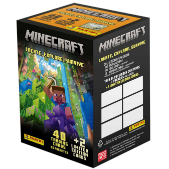 Panini MINECRAFT 3 - karty BLASTER BOX