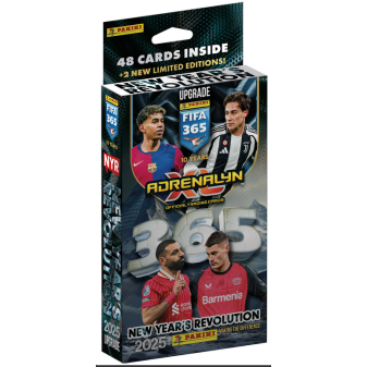 PANINI FIFA 365 2024/2025 - ADRENALYN karty - NEW YEAR'S REVOLUTION (UPGRADE)
