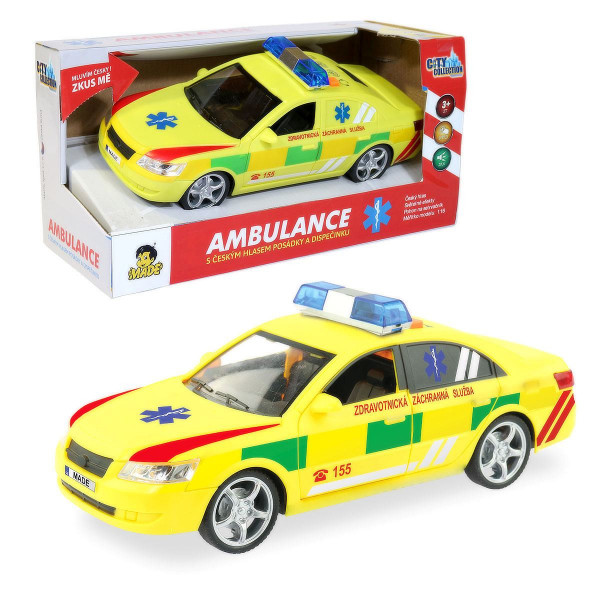 Ambulance - rychlé osobní vozidlo s CZ IC na baterie