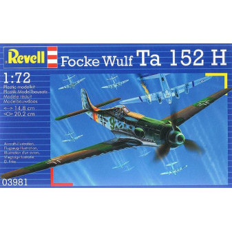 Revell 03981 letadlo Focke Wulf Ta 152 H měřítko 1:72
