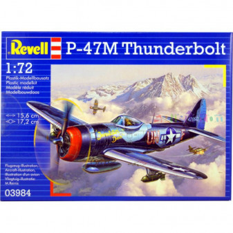 Revell 03984 letadlo P-47 M Thunderbolt  měřítko 1:72