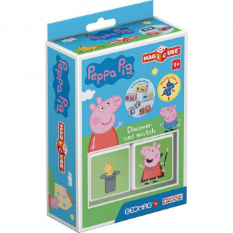 Geomag 047 Magicube Peppa Pig Discover & Match