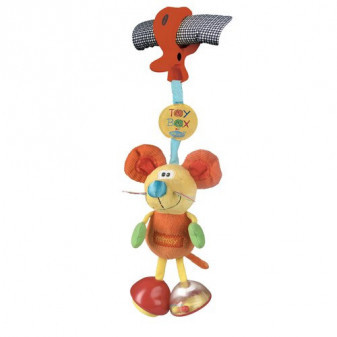 Playgro závěsná myška s klipem 010114104