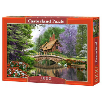 Castorland 102365 Dům u mostu 1000 dílků