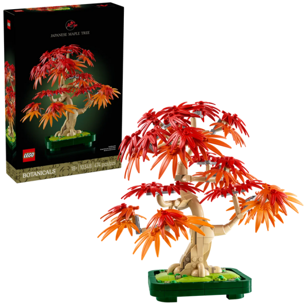 LEGO® Botanicals 10348 Bonsaj Japonský červený javor