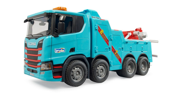 Bruder 3553 Scania Super 560R Vyprošťovací a odtahový vůz