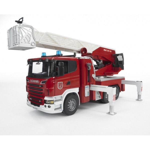 Bruder 3590 nákladní auto Scania požární žebřík hasič