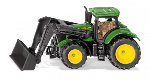 SIKU 1395 John Deere s předním nakladačem