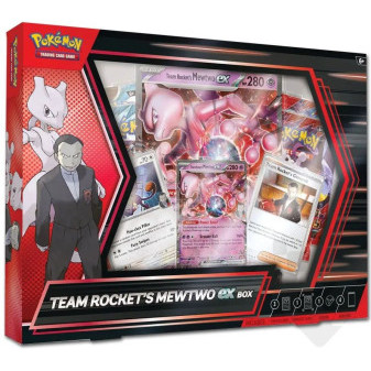 Pokémon TCG: Team Rocket's Mewtwo ex Box